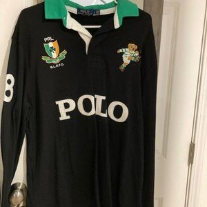 POLO Ralph Lauren long sleeve with soccer polo bear